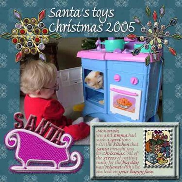 Santa&#039;s toys