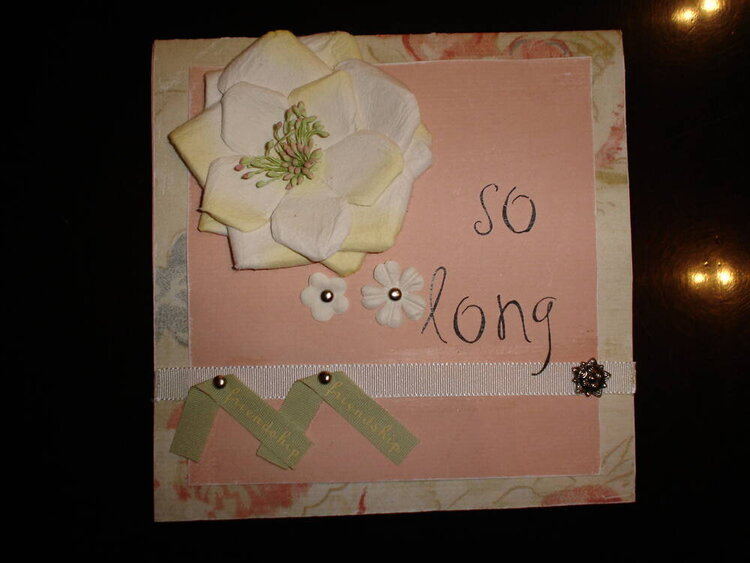 Going Away Card for co-worker