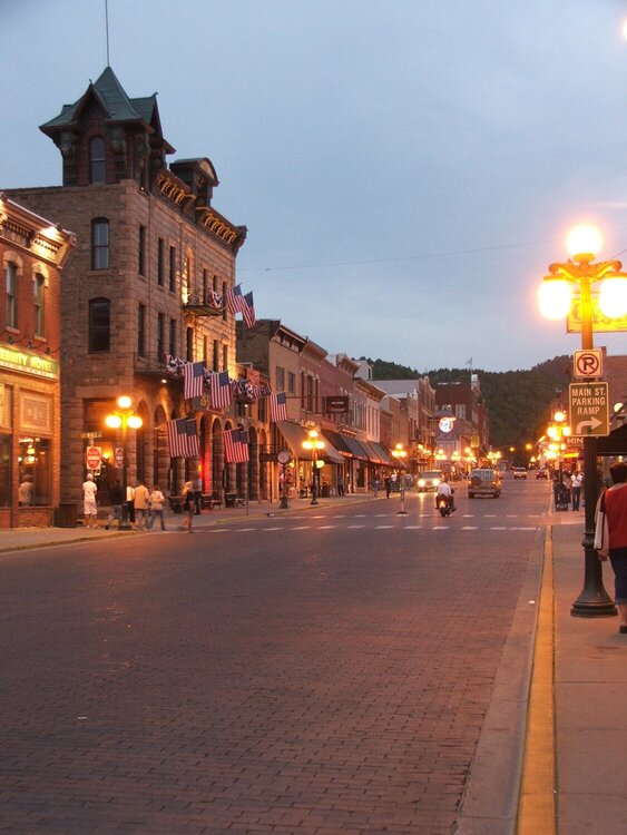 On The streets of Deadwood
