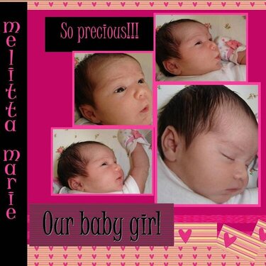 our baby girl