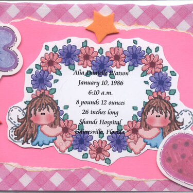 A Mother&#039;s Day Gift Mini-Scrapbook