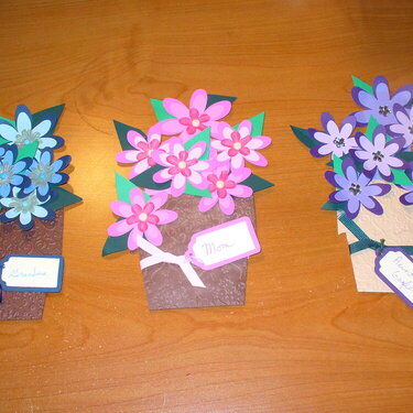 Flower Pot Card - Mother&#039;s Day