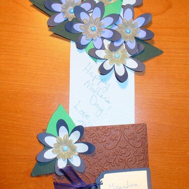 Flower Pot Mother&#039;s Day Card inside - Grandma
