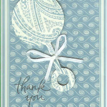 Thank you card