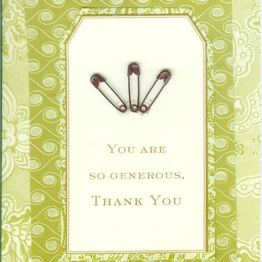 Thank you card 11