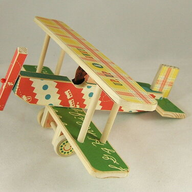 Cosmo Cricket Jack&#039;s World Biplane- Summer CHA 08 release