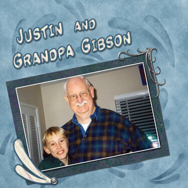 Justin and Grandpa