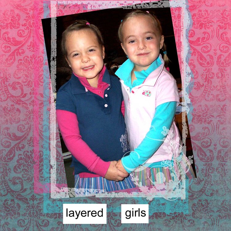 layered girls