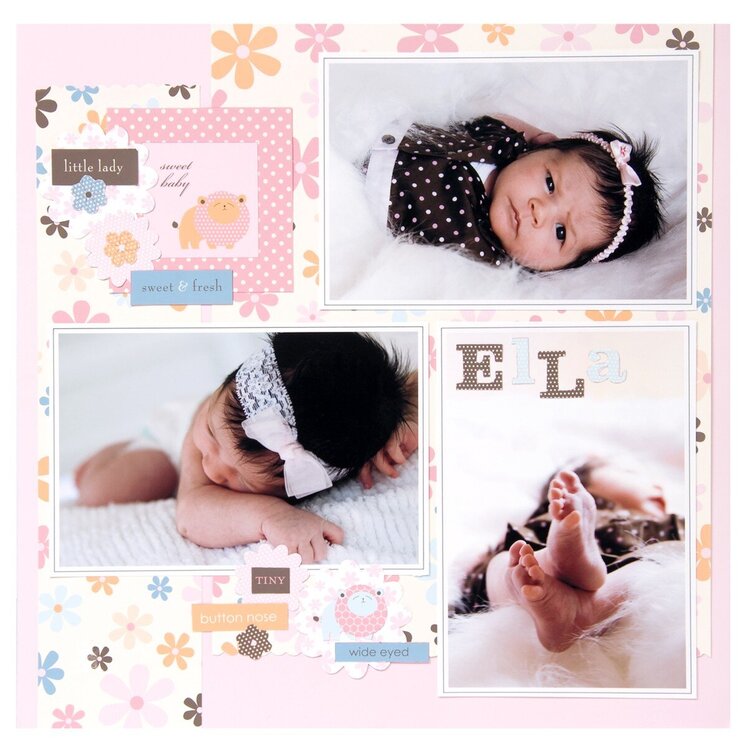 Little Lady Baby Layout