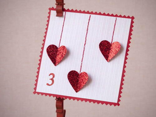 Valentine&#039;s Heart layout