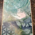 Alcohol Ink Faded Layers of Yupo