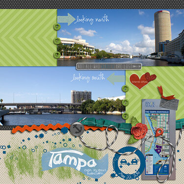 The Tampa Riverwalk