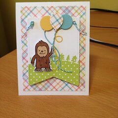 Father's Day Bigfoot card
