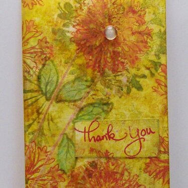 A Thank You Tag