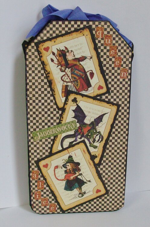 Halloween in Wonderland  Tag Book