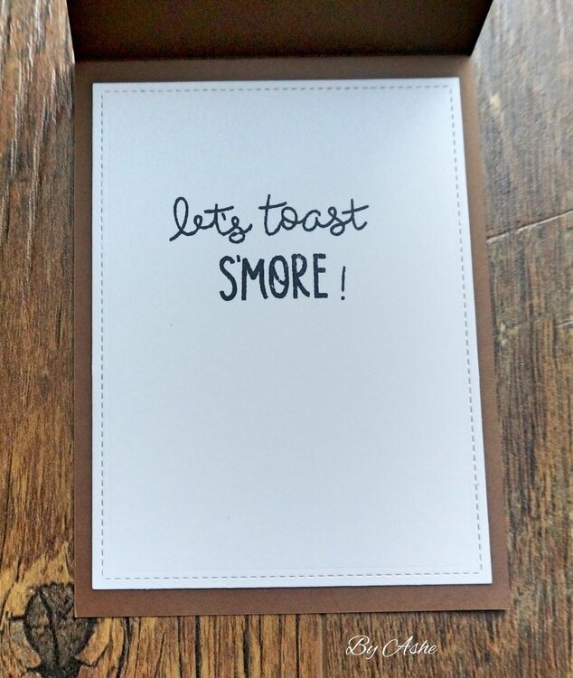 Let&#039;s toast S&#039;more!