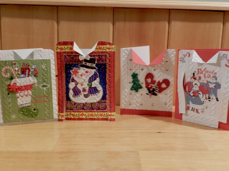 Ugly Christmas Sweater Cards