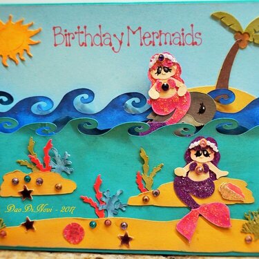 Birthday Mermaids Front 1
