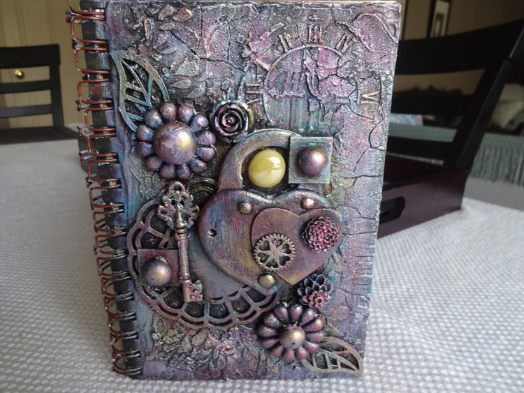 Mixed Media altered &quot;Favourite Quotes&quot; art journal book