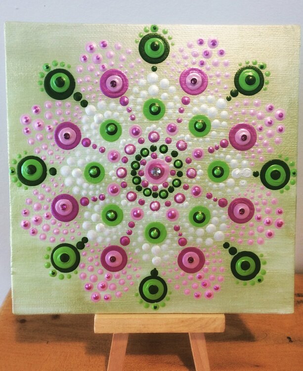 Mandala #6 -- &quot;Dreaming of Spring&quot;