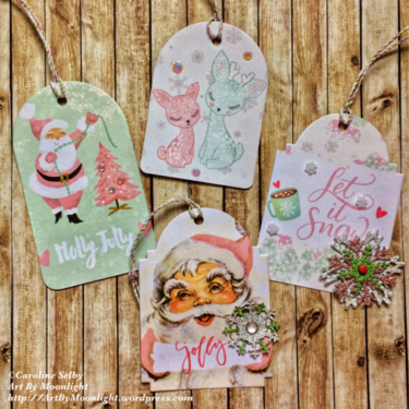 Santa Baby gift tags