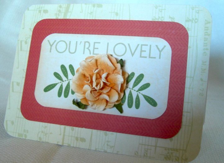 You&#039;re Lovely notecard