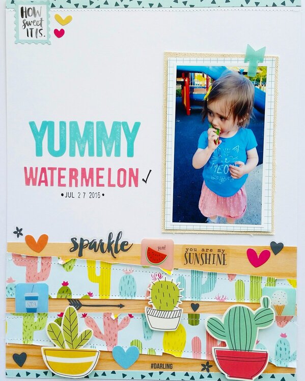 Yummy watermelon!