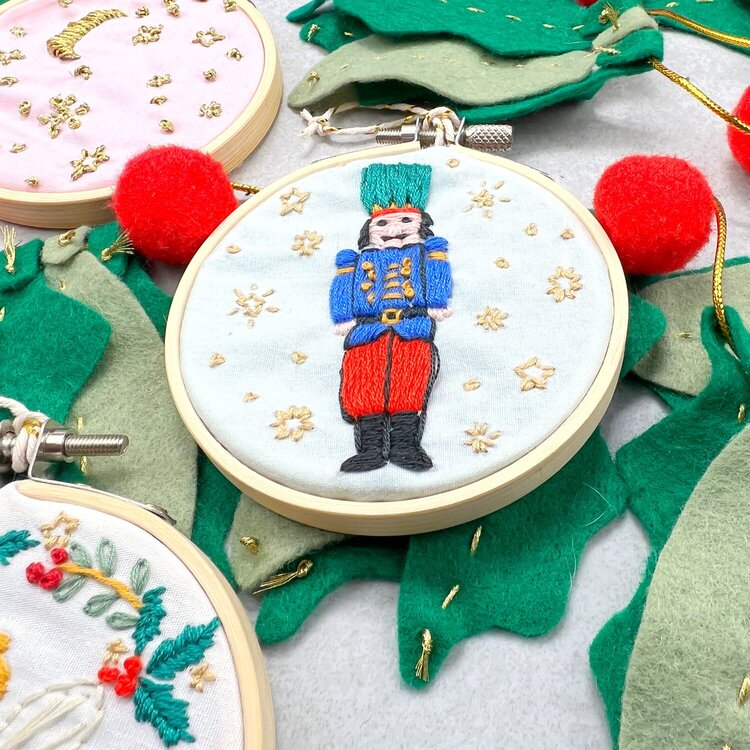 Violet Studio The Nutcracker Embroidery Kit