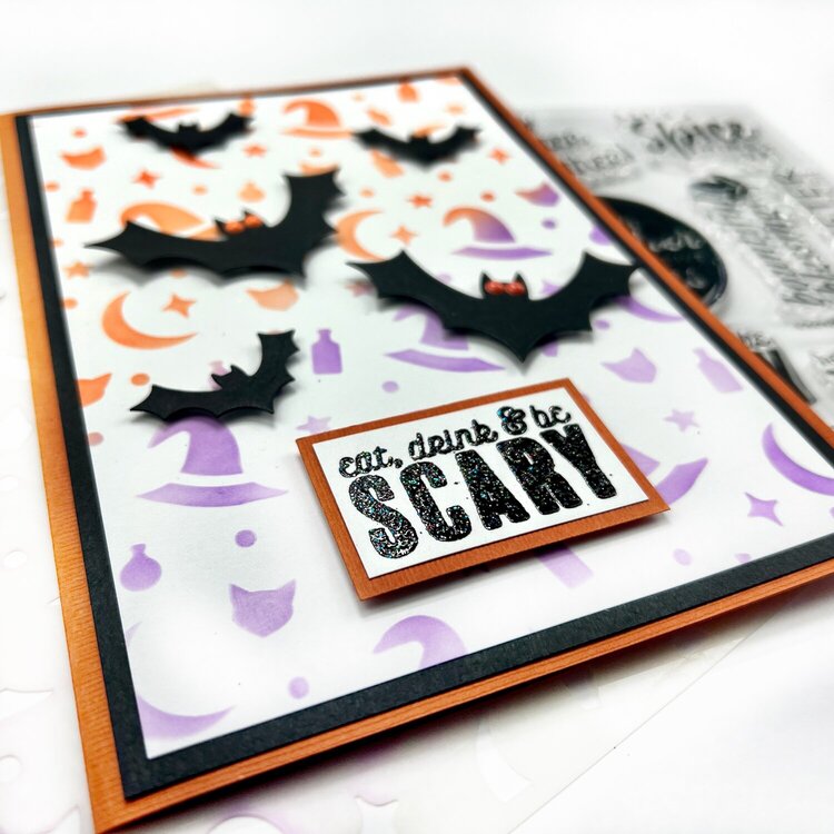 Eat Drink &amp; Be Scary Card