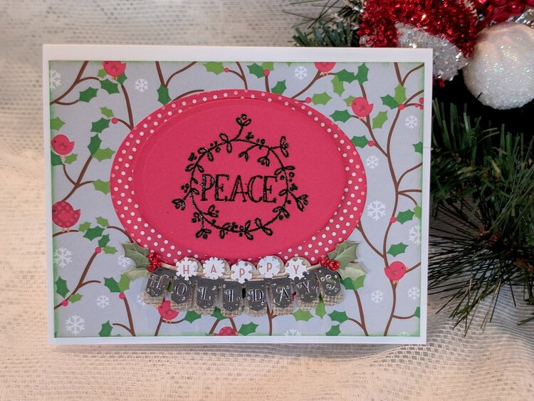 Peace Christmas Card