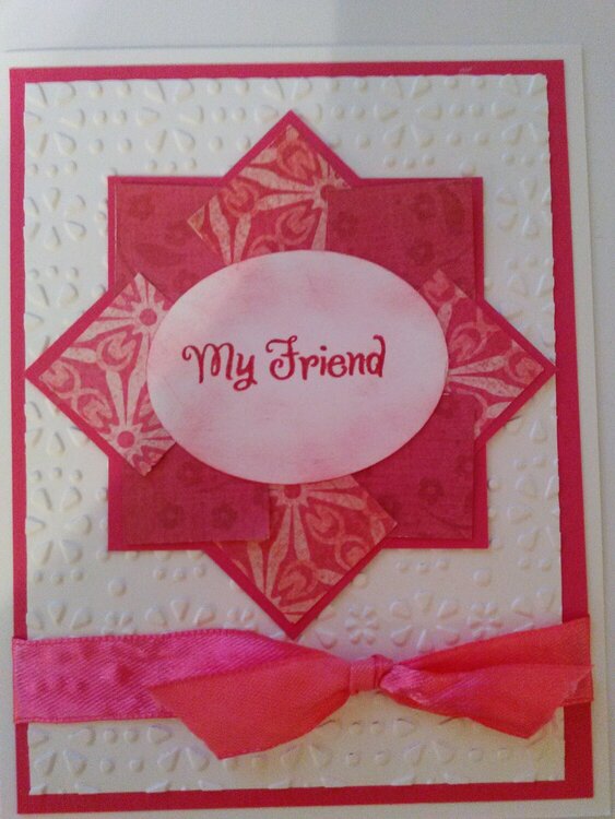 Friendship inchie Card