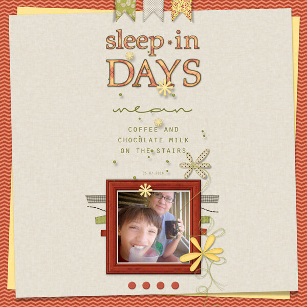 sleep-in days