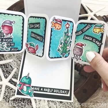 Double Interactive Card - Light Up & Pop Up