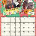 August 2017 Calendar