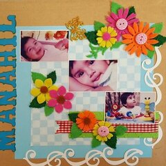 Scrapbook layout