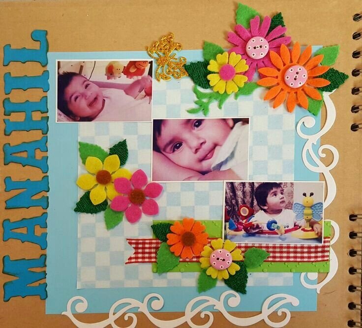 Scrapbook layout