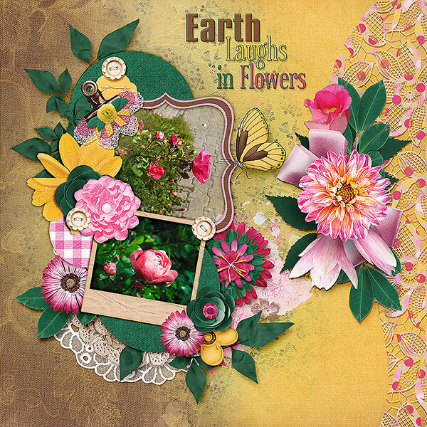pockets of posies - earth loves in flowers