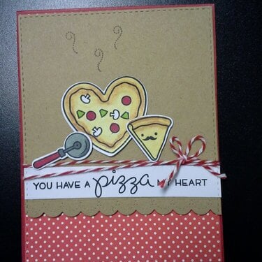 Pizza Love card