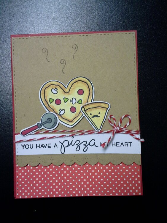 Pizza Love card
