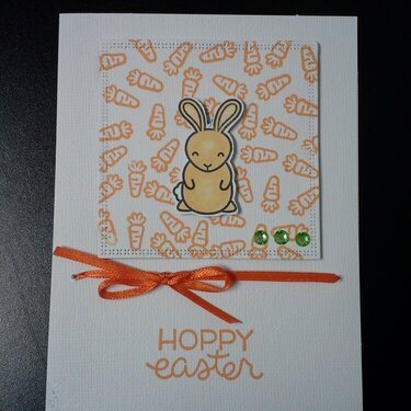 Bunny Carrots card