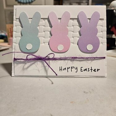 Peeps Easter card