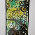 Mixed media tag