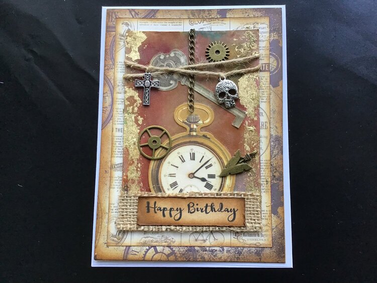 Mixed media Birthday