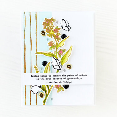 Floral Scene Card | ALTENEW