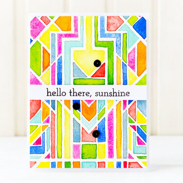 Hello there, sunshine Card | Altenew