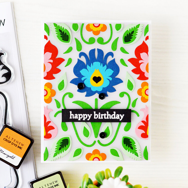 Happy Birthday Card | Altenew