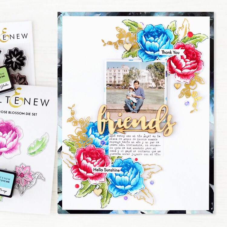 Friends Layout | Altenew