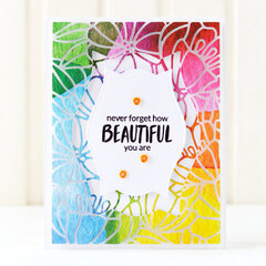 Never forget how beautiful you are Card | Altenew