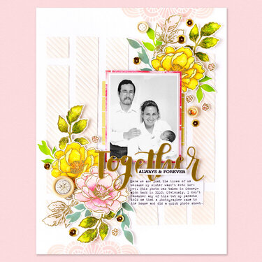 Together, Always and Forever Layout | Altenew