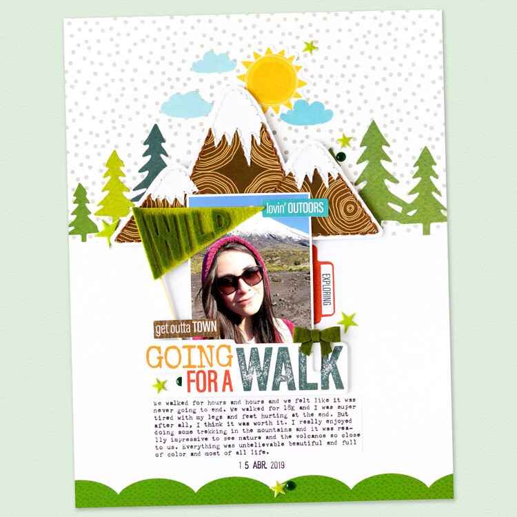 Going for a Walk Layout | Bella BLVD